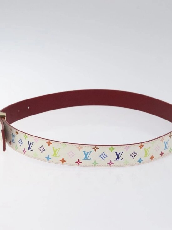 LOUIS VUITTON Multicolor Ceinture Care Belt 37.8\